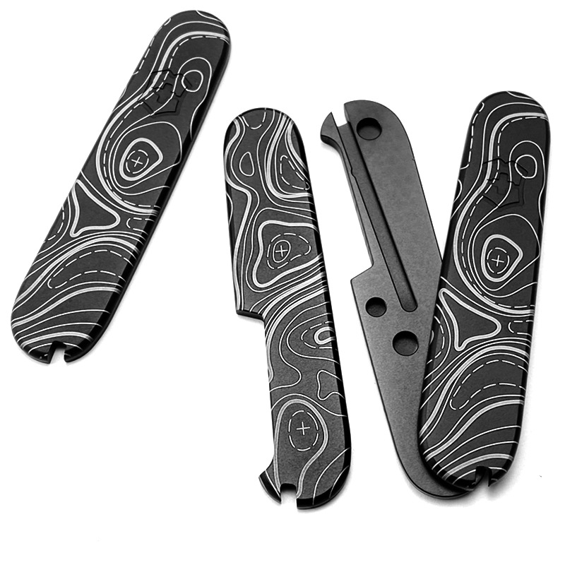 Penn Reel Battle - 1 Pair Contour Plane Pattern CNC
