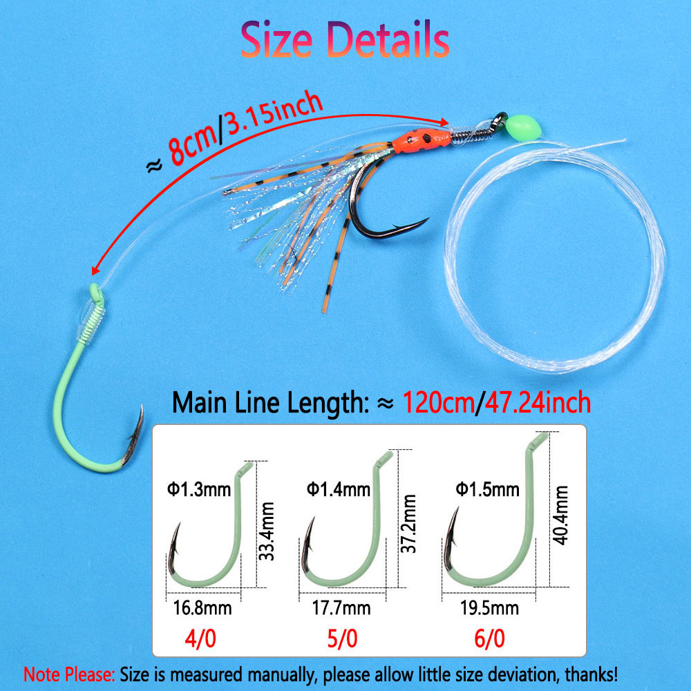 Bimoo Saltwater Fishing 2 Octo - Fishing Hook Offset recension och pris