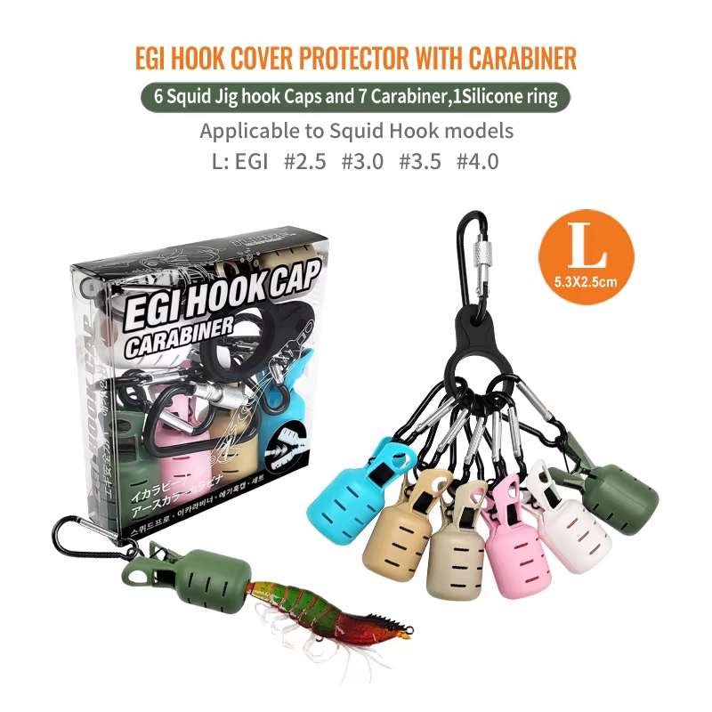 6pcs Colorful Squid Jig Hook C - Fishing Hook Jig recension och pris