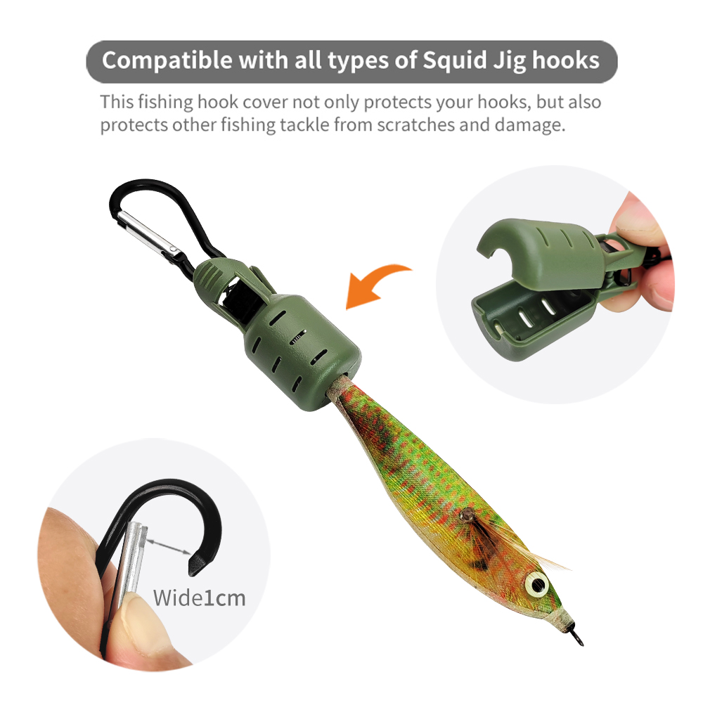 Squid Jig Hook Cover Durable P - Fishing Hook Jig recension och pris