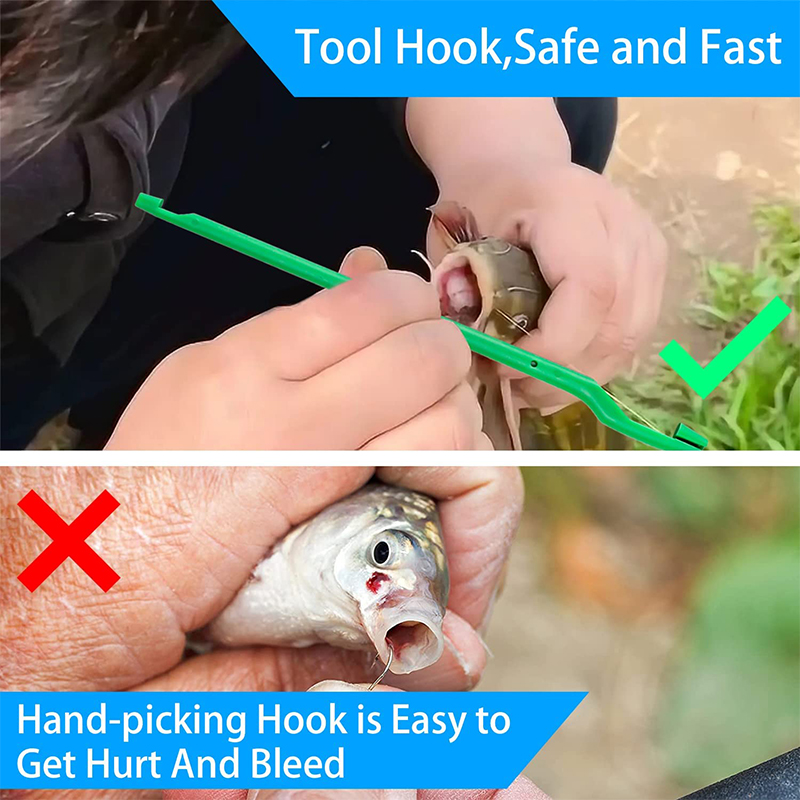 5pcs Lure Hook Remover Stick A - Fishing Hook Sharpener recension och pris