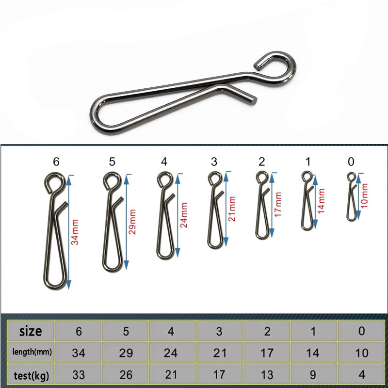 100pcs Saltwater Fishing Stain - Fishing Hook Stainless Steel recension och pris